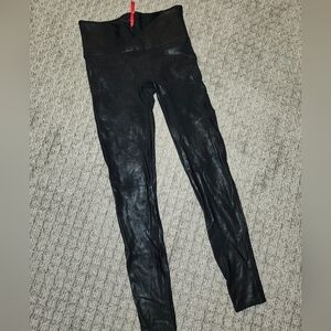 Spanx Wet-look Leggings